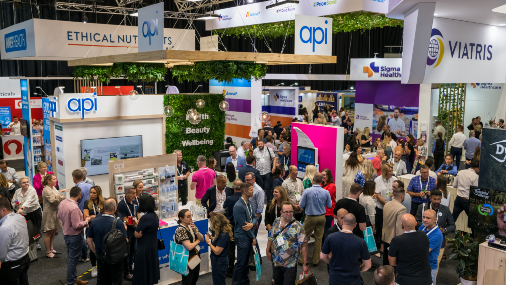 Full colour image of trade exhibition
